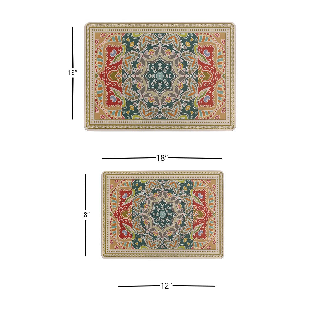 Placemat - Mandala Rumi Frost (Set of 4)