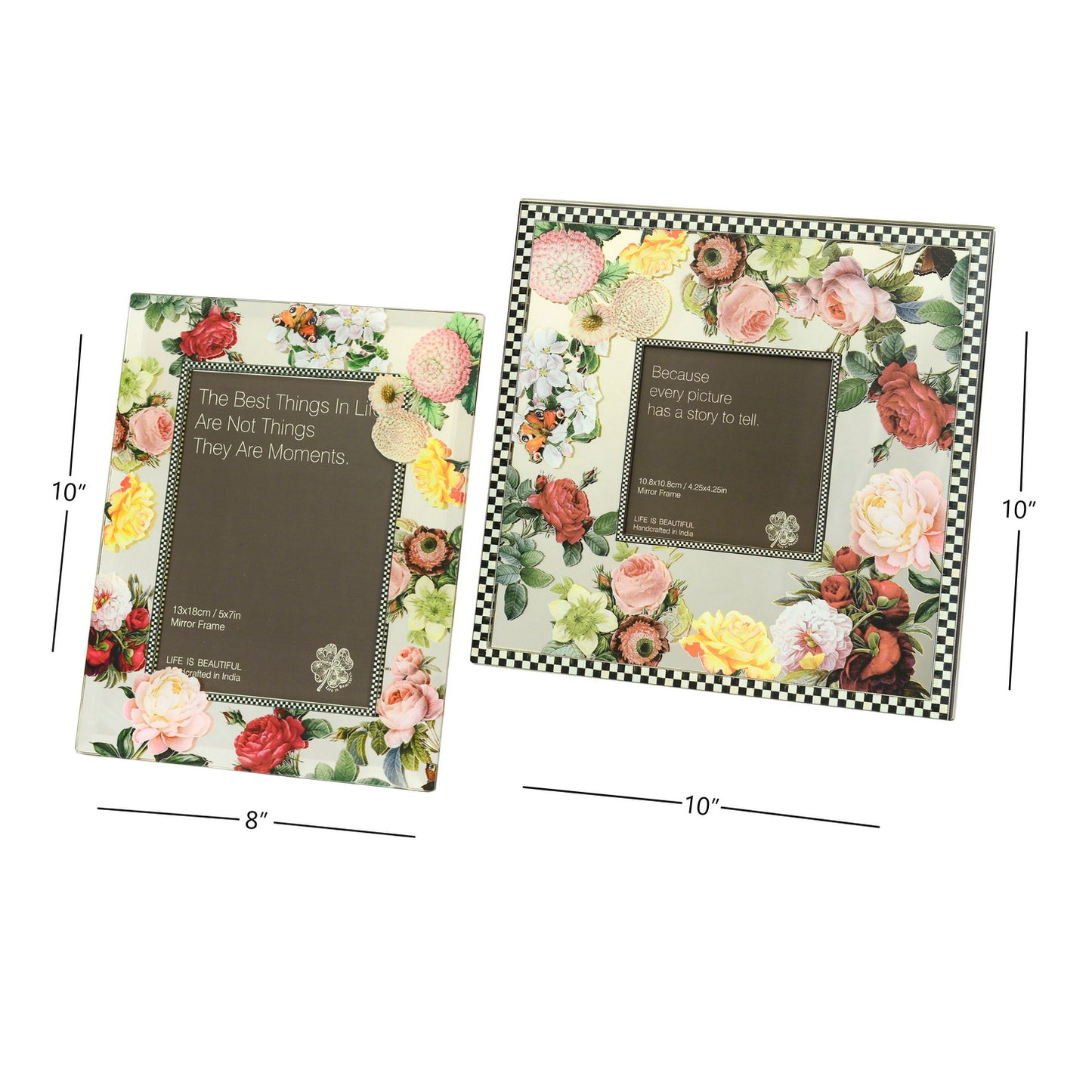 Photo Frame - Botanical Satine Square