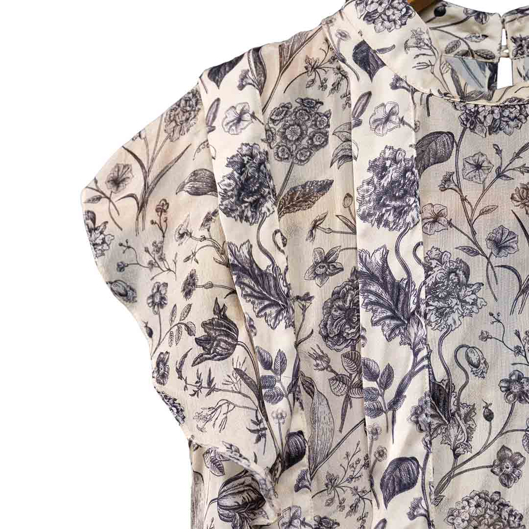 Flora & Fauna - Short Frill Dress