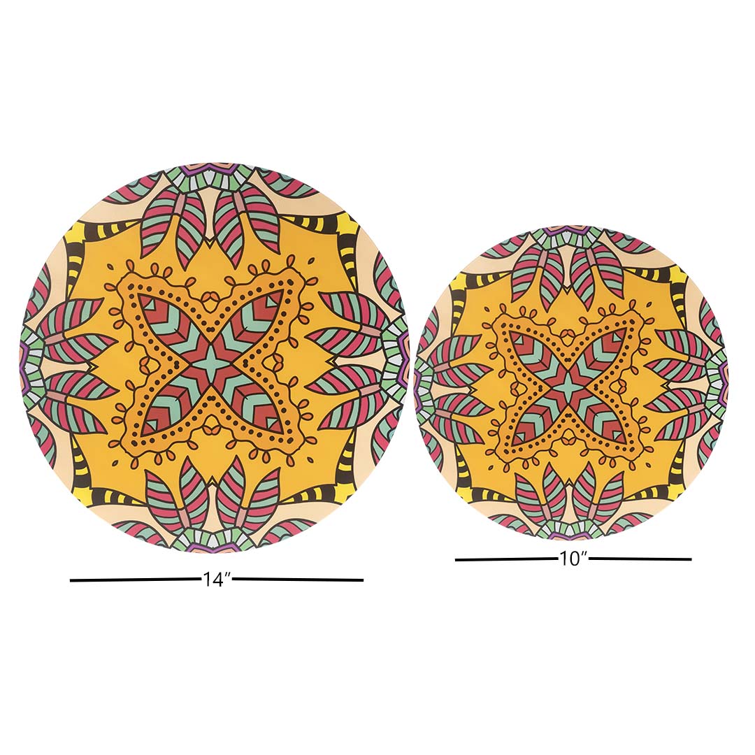 Placemat - Mandala Zazu Black (Set of 4)