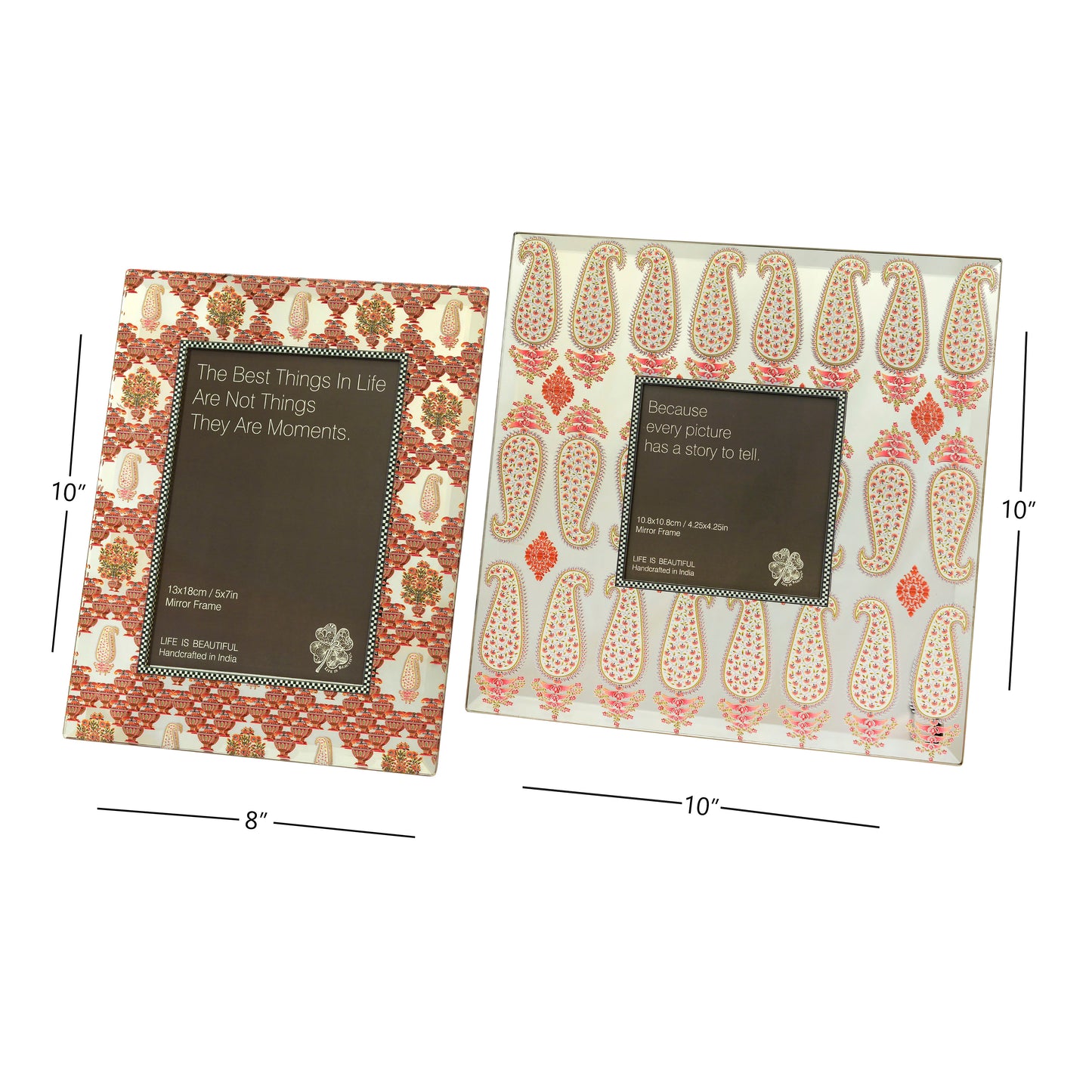 Photo Frame - Paisely Niloufer Square