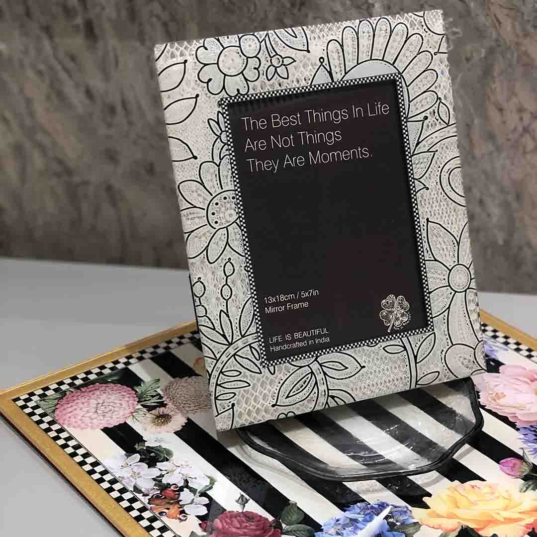 Photo Frame - Garden Kitty Rectangle