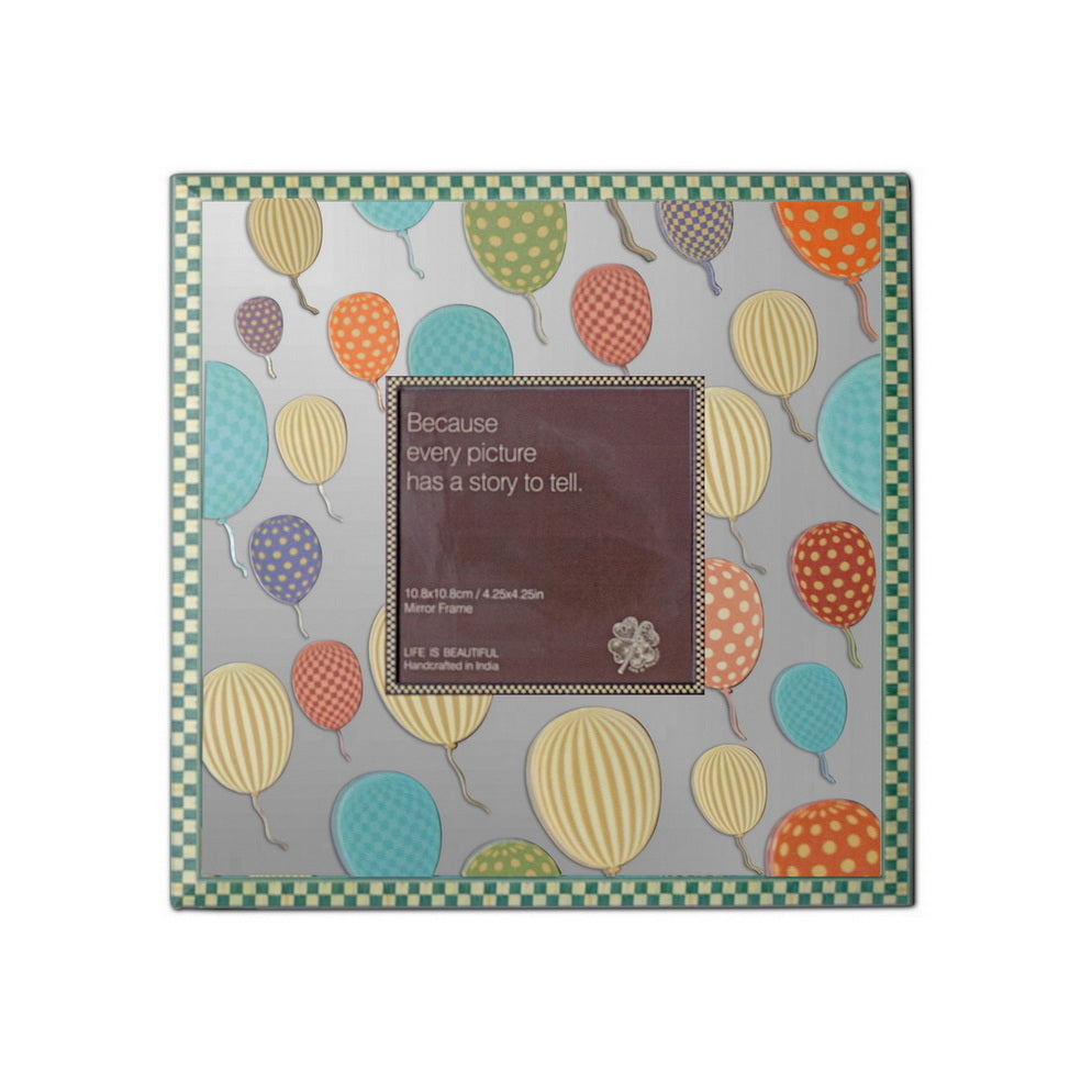 Photo Frame - Balloon Pop Square