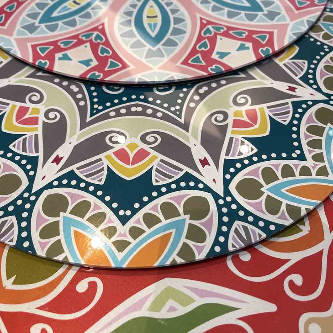 Placemat - Mandala Nala Frost (Set of 4)