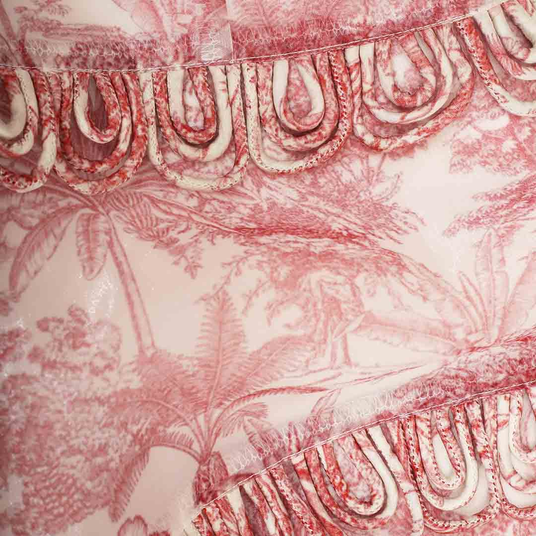 Picnic - Looped Elephant Skirt Pink Small