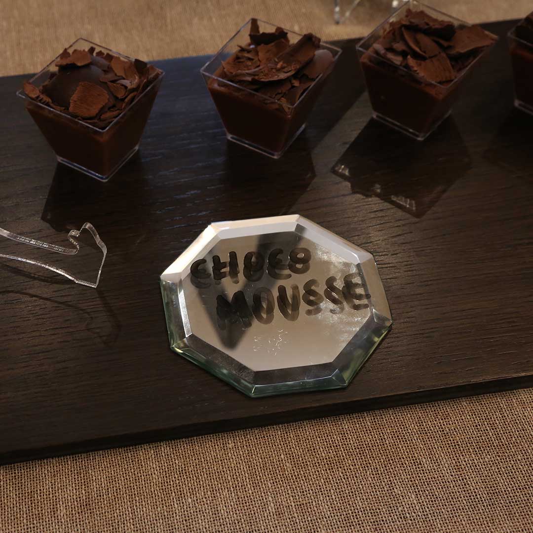 Coasters - Signature Silver Octagon (Set of 4)