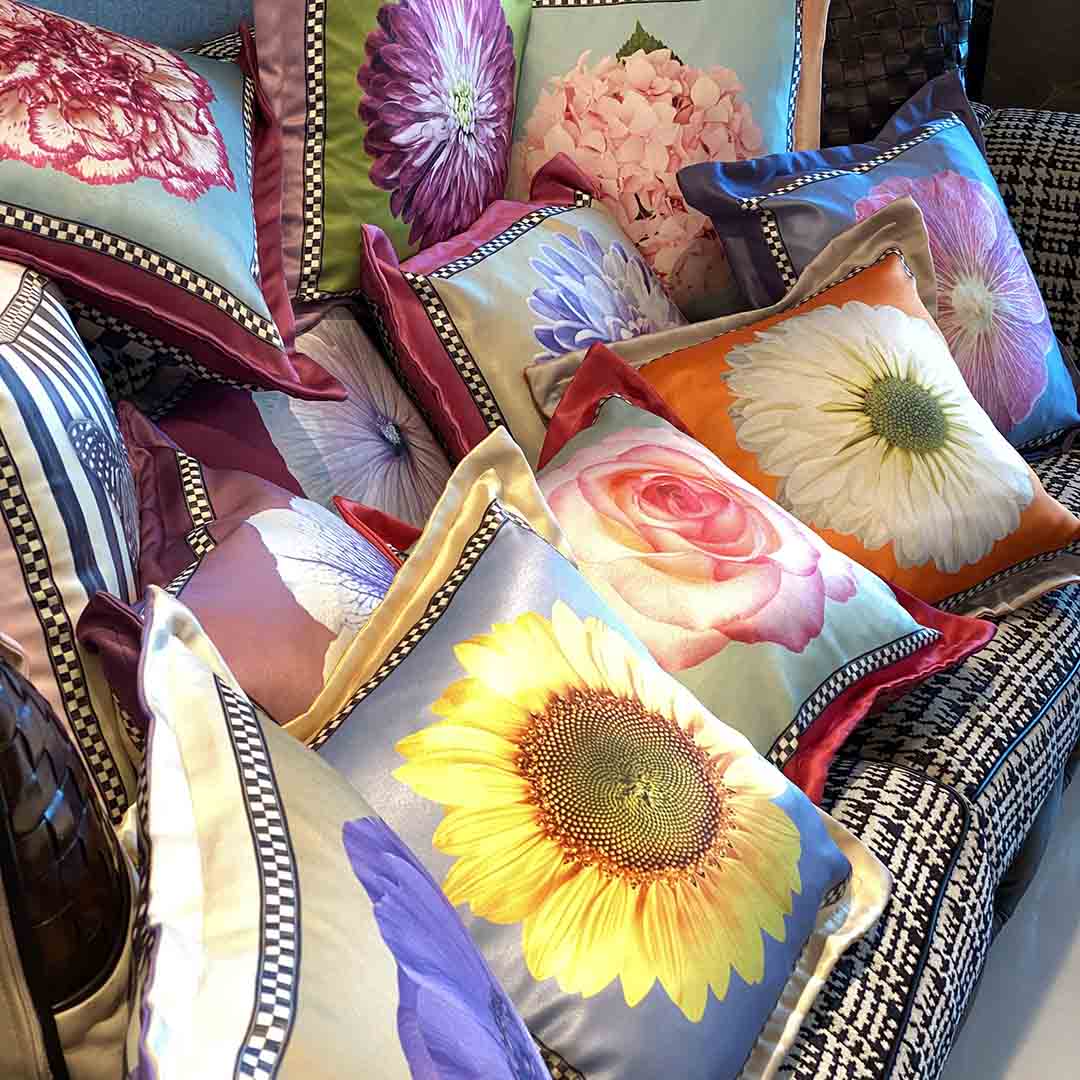 Cushion Cover - BloomTiffany Silk (Set of 4)