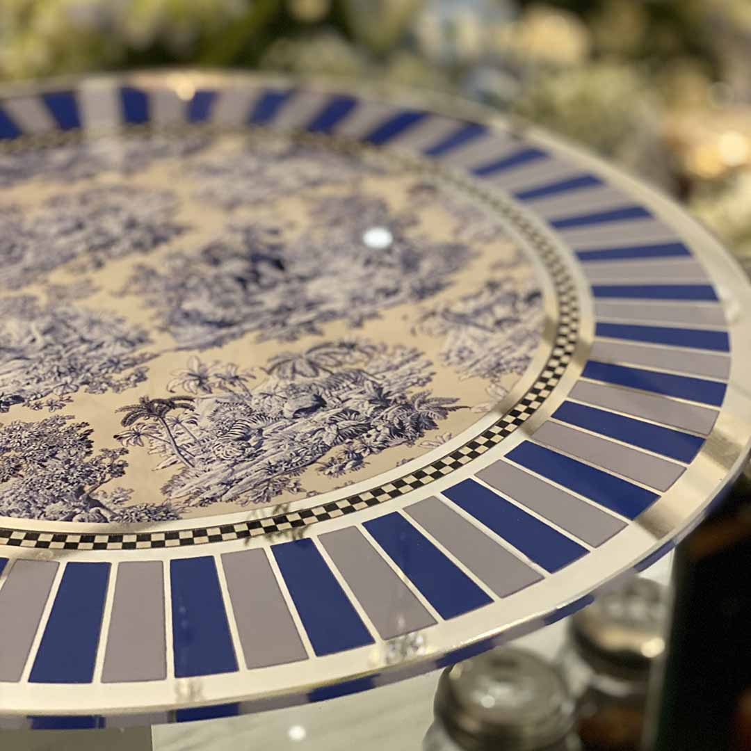 Platters - Blue Elephant Azalea Blue