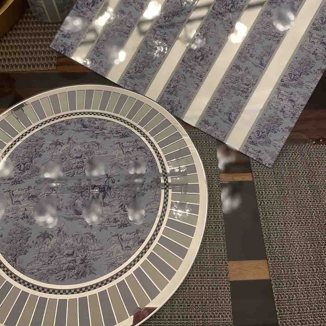 Platters - Blue Elephant Phoeny Ivory
