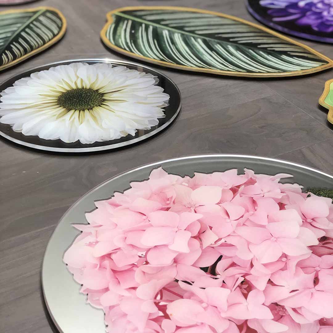 Platters - Bloom Pink Hydrangea