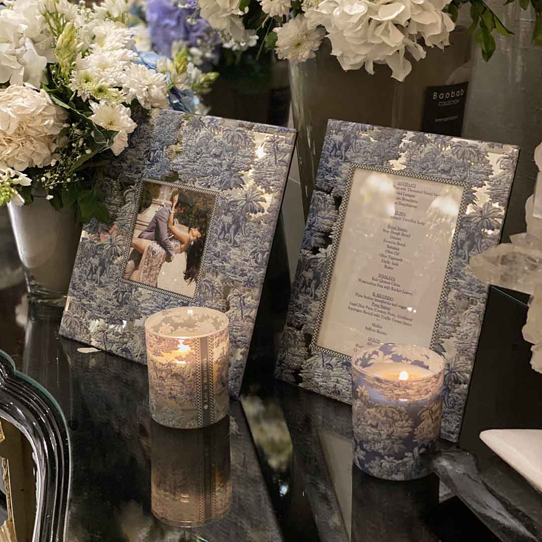 Photo Frame - Blue Elephant Bellie Rectangle