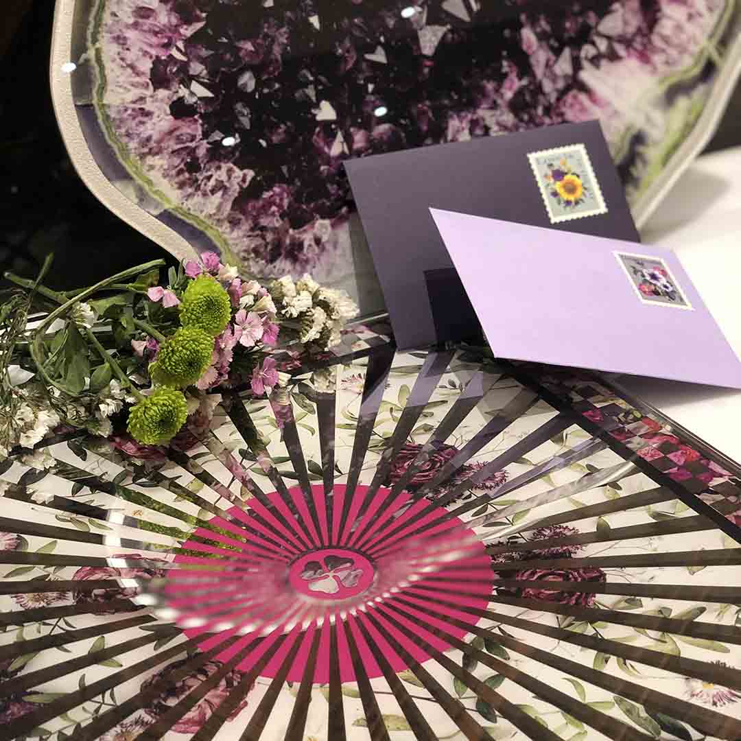 Platters - Signature Fragrant Rose Square