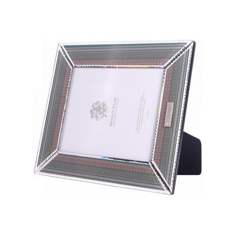 Prismatic Photo Frame – Mosaic Green Large