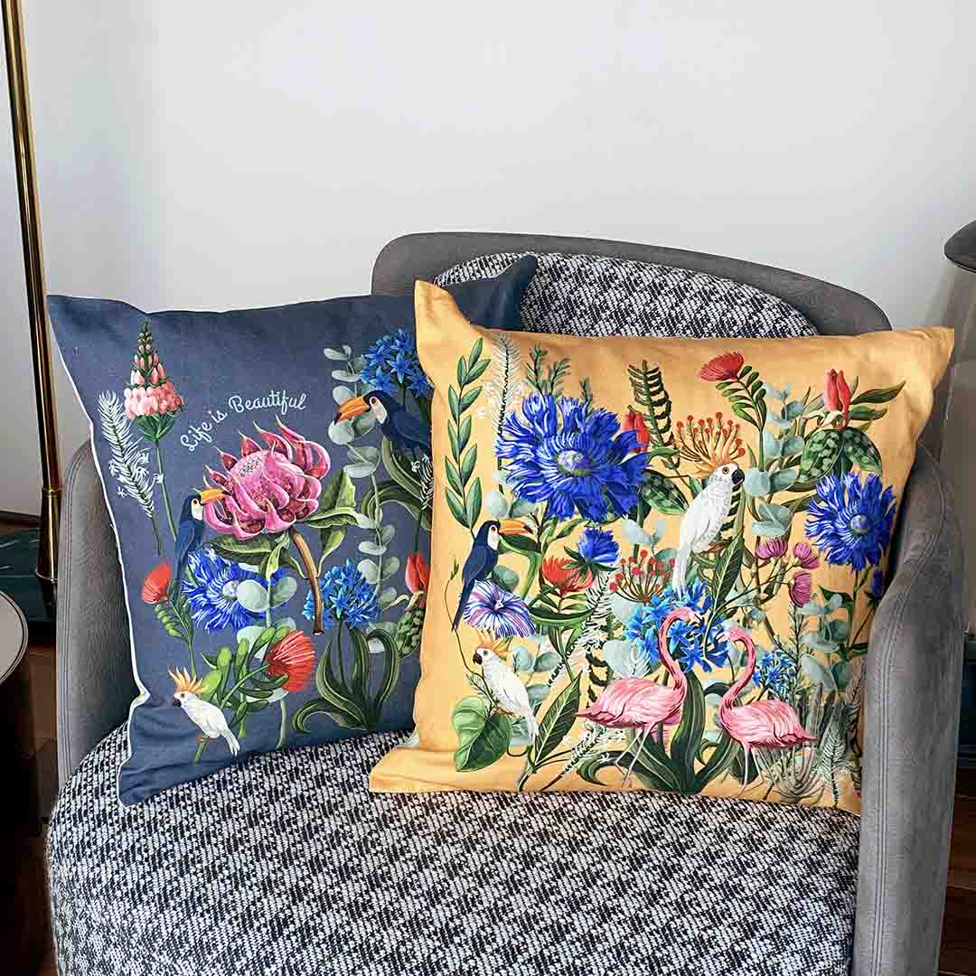 Cushion Cover - Jungle Radiant (Set of 4)