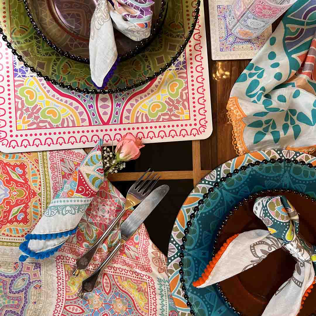 Placemat - Mandala Nala Frost (Set of 4)