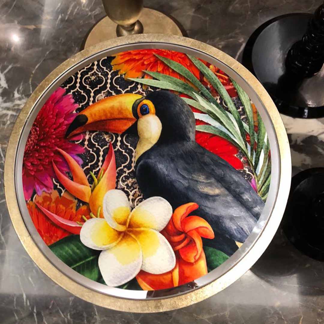 Side Table - Bunglow Series Brandt Round