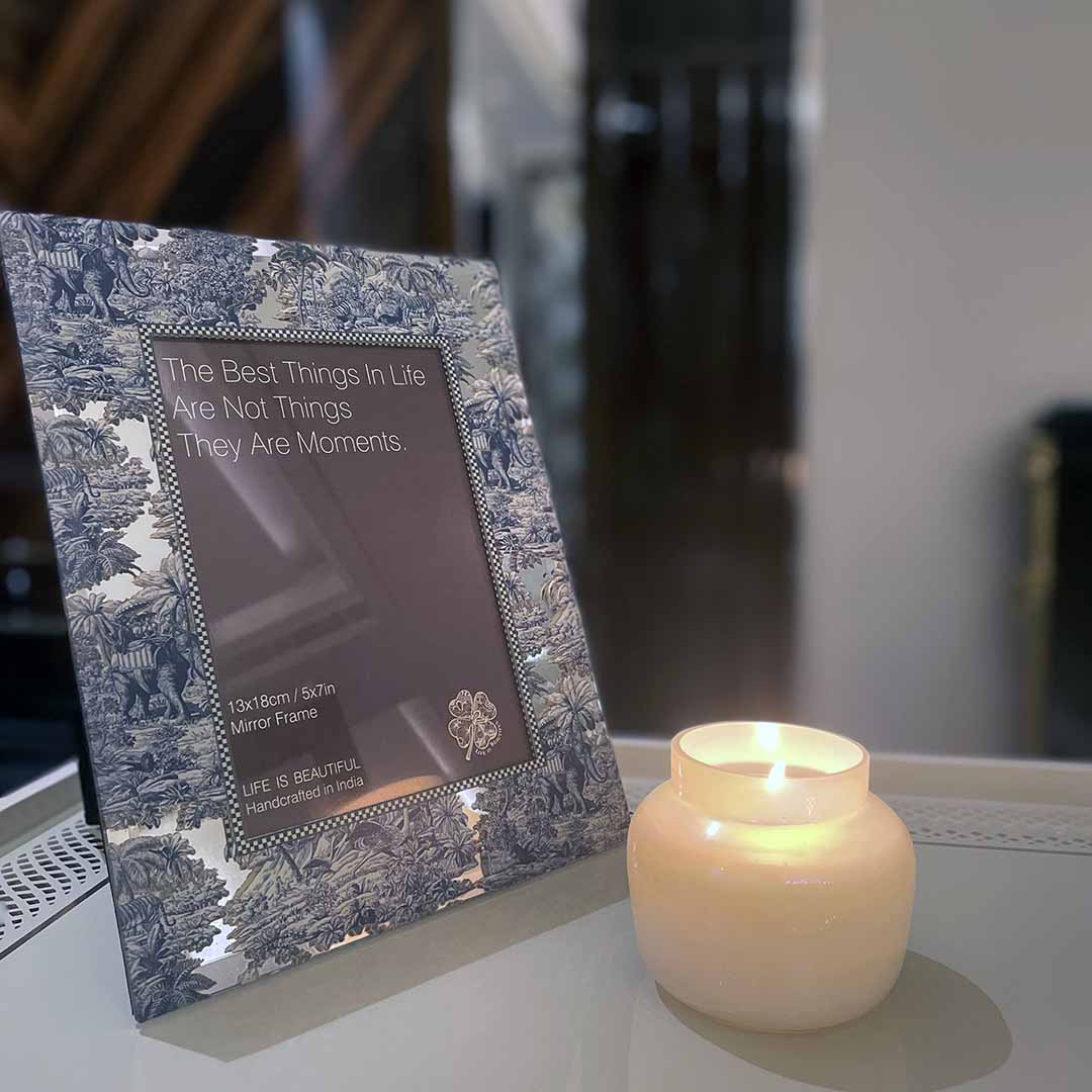 Photo Frame - Blue Elephant Bellie Rectangle