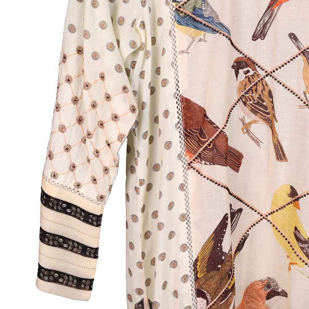 Butterflies & Birds - Kurta Set 2 Medium