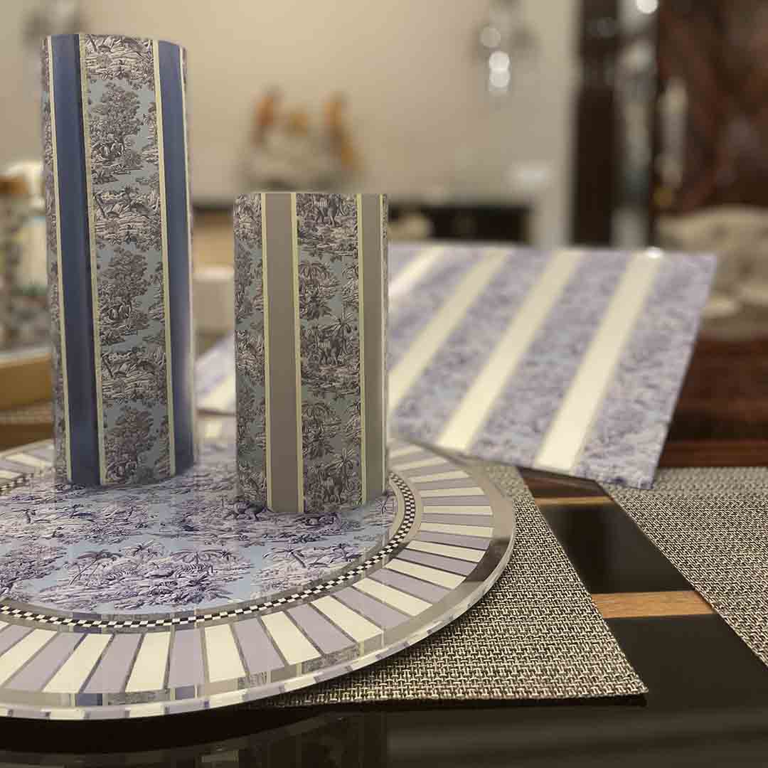 Platters - Blue Elephant Phoeny Ivory