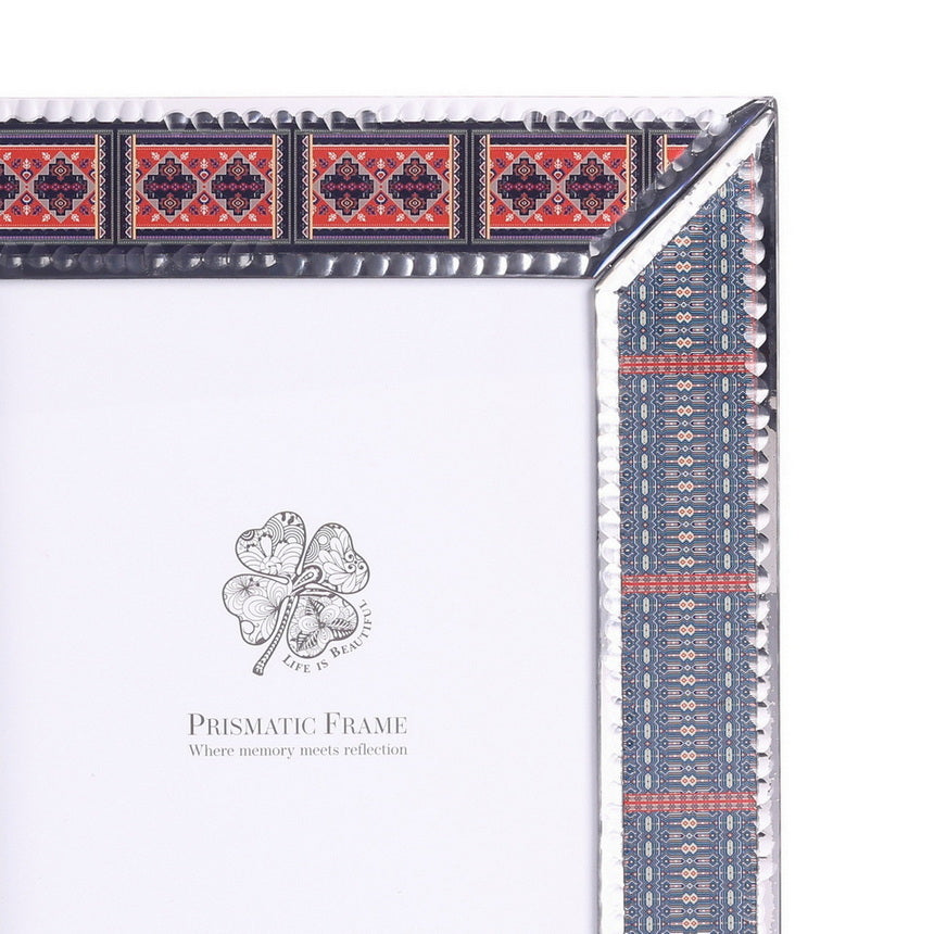 Prismatic Photo Frame – Persian Blue Small