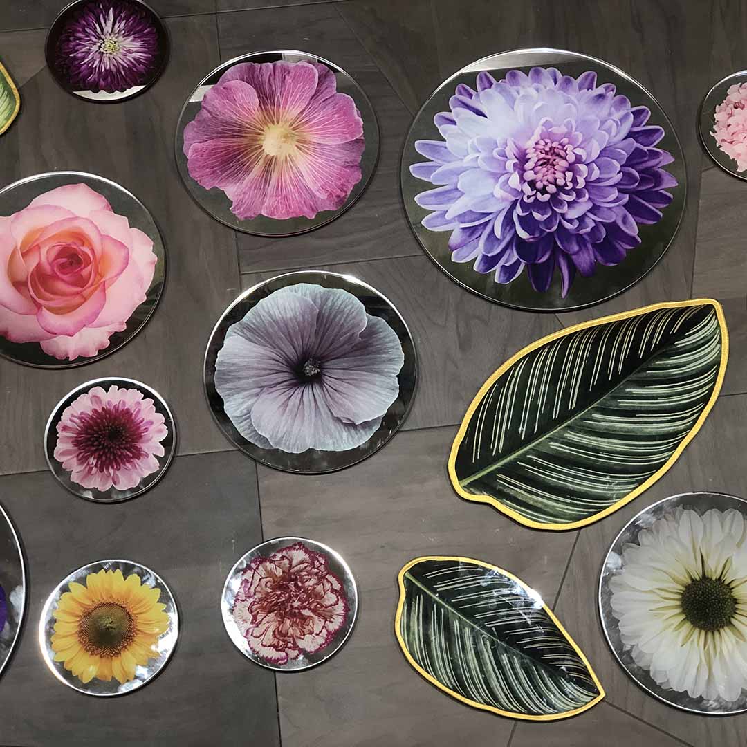 Platters - Bloom Purple Chrysanthemum