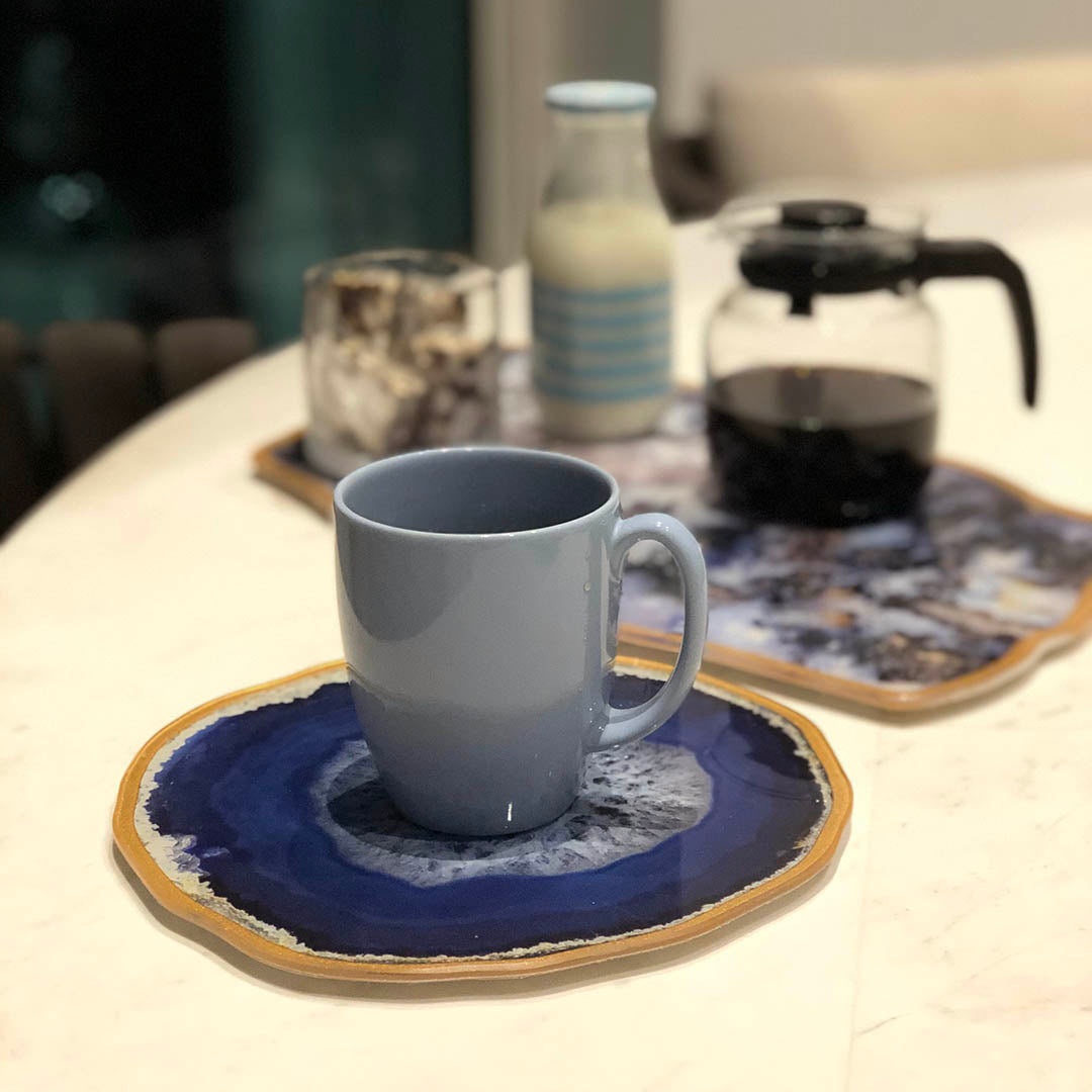 Platter - Coastal Gems Oceanic Aqua