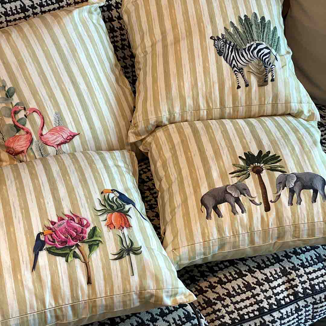 Cushion Cover - Jungle Radiant (Set of 4)