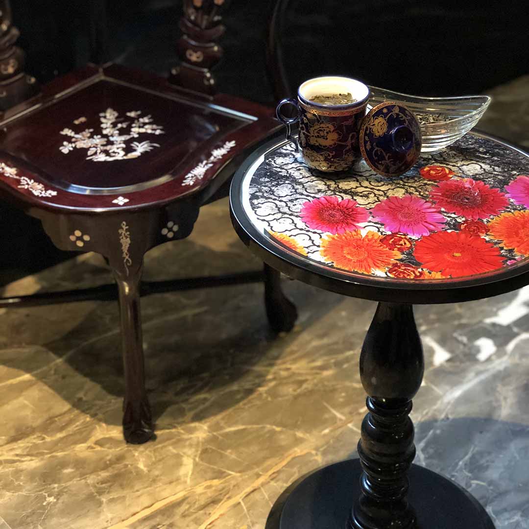 Side Table - Bunglow Series Colby Round