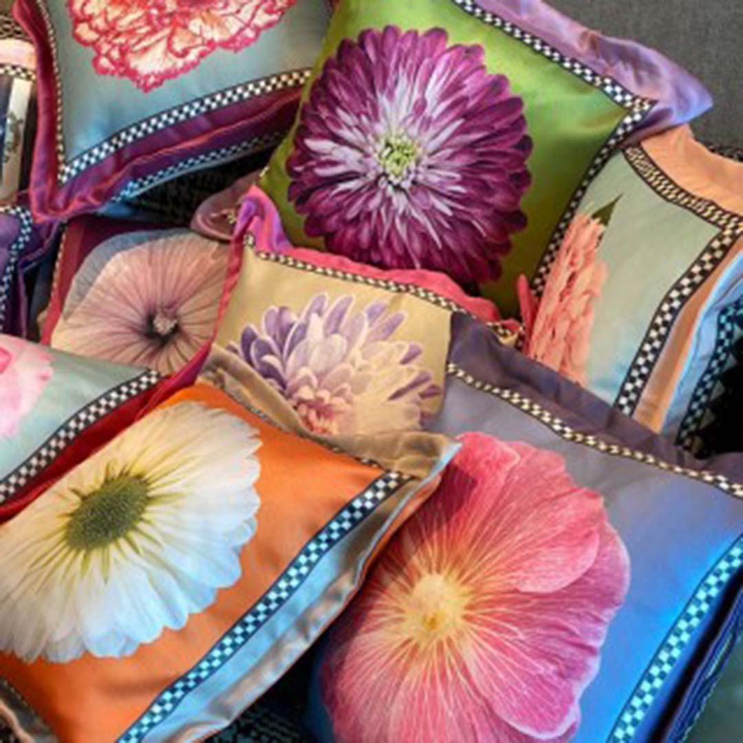 Cushion Cover - BloomTiffany Silk (Set of 4)