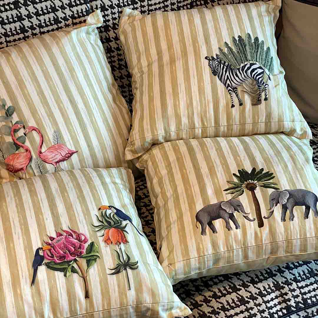 Cushion Cover - Jungle Radiant (Set of 4)