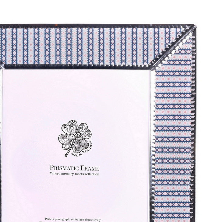 Prismatic Photo Frame – Midnight Indigo Large