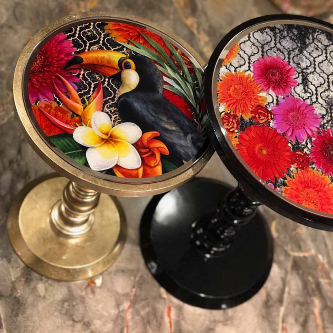 Side Table - Bunglow Series Brandt Round