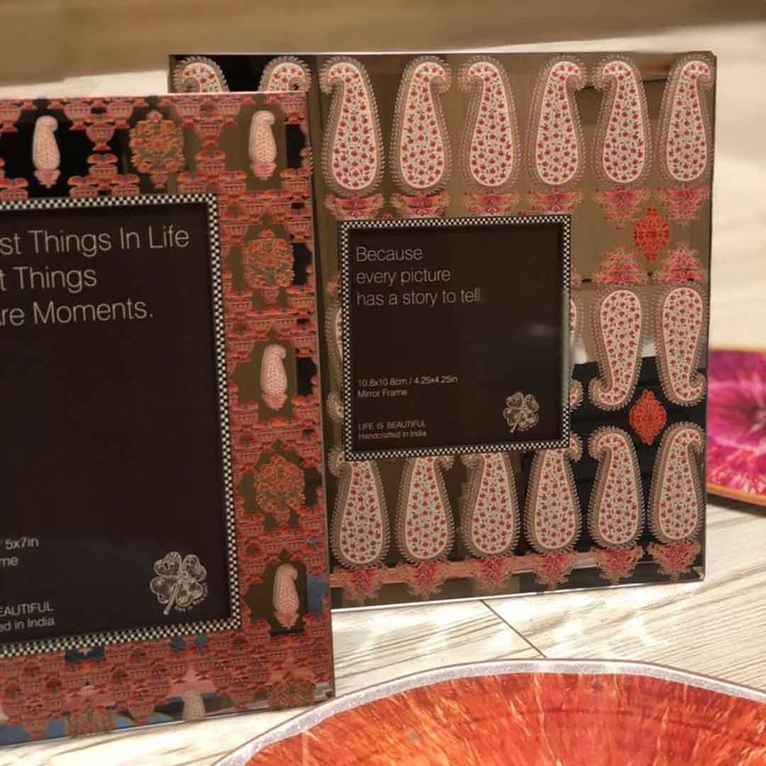 Photo Frame - Paisely Niloufer Square