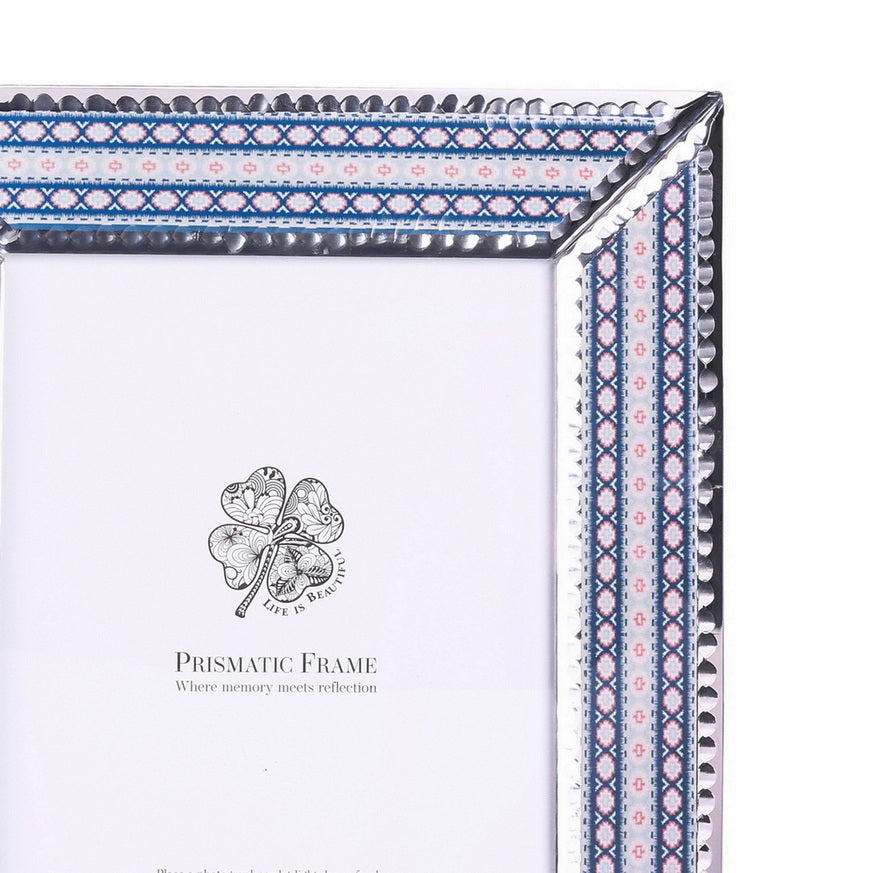 Prismatic Photo Frame – Ice Bloom Small