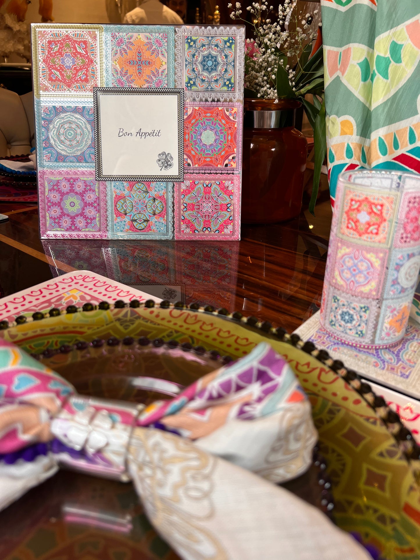 Photo Frame - Mandala Dina Square