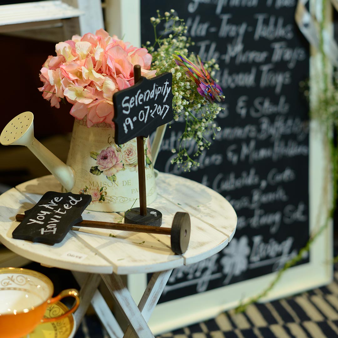 Tableware - Classic Wooden Stool Ivory