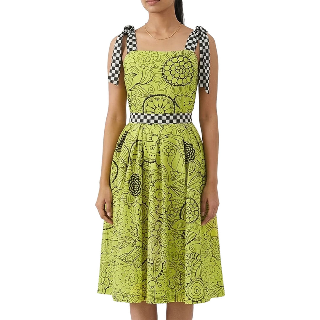 Doodle - Tie-Up Dress