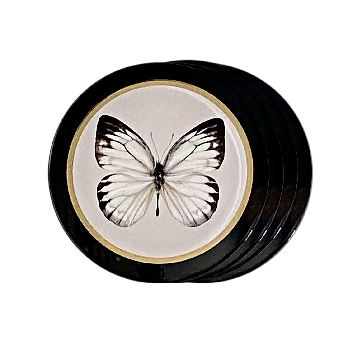 Coasters - Butterflies & Birds Anna (Set of 4)