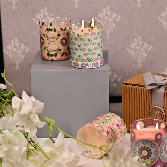 Candles - India Inspired Nandi (Set of 2)