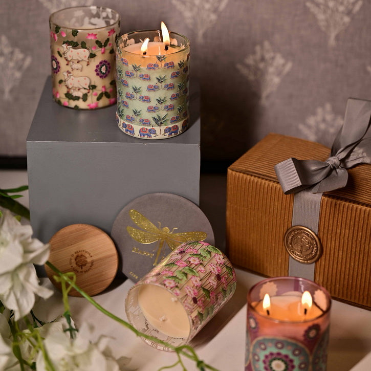 Candles - India Inspired Kamal Talab (Set of 2)