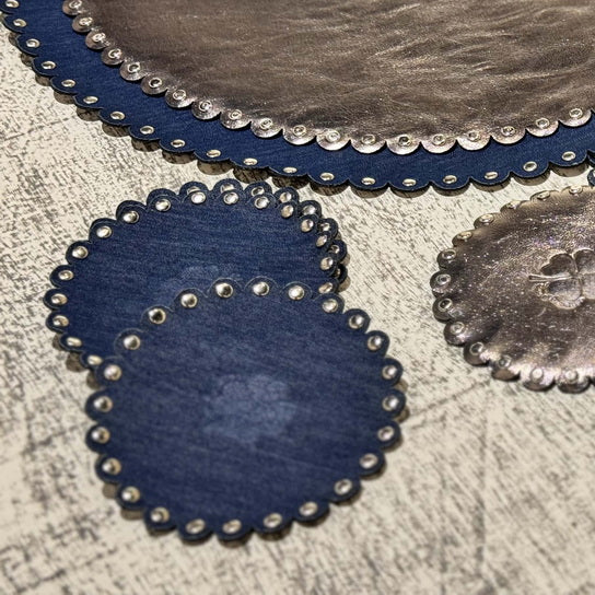 Coasters - Picnic Denim (Set of 4)