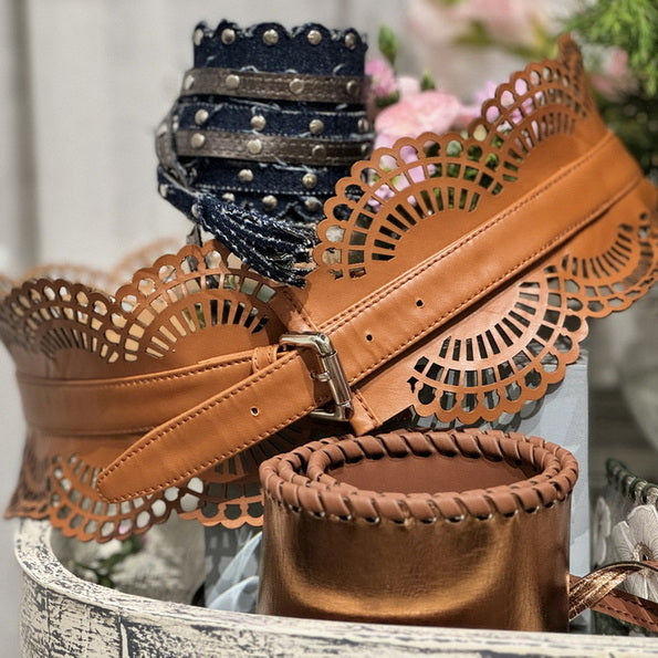 Belts - Brown Loops