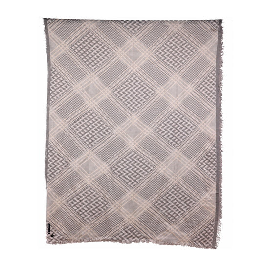 Twill Pashmina Shawl - Houndstooth