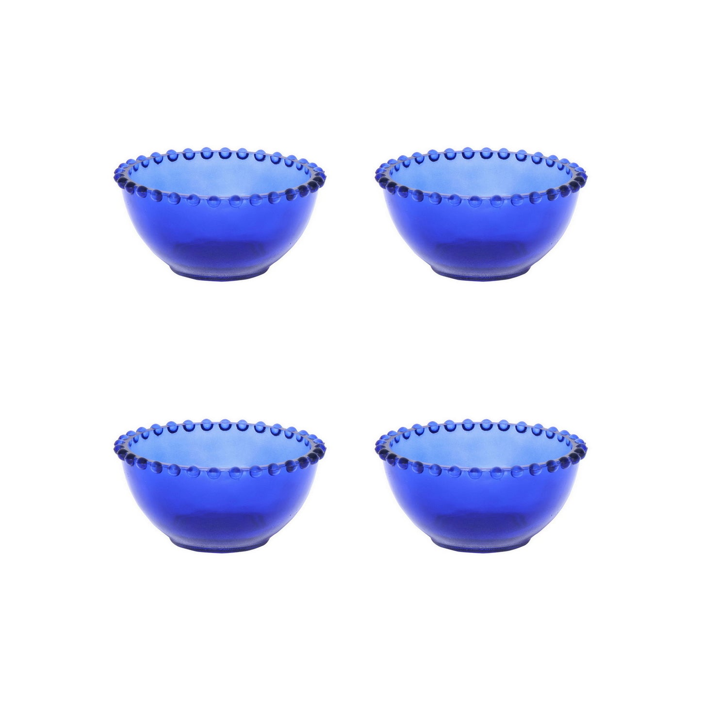 Mini Table Essentials - Dotted Midi Royal Blue (Set of 4)