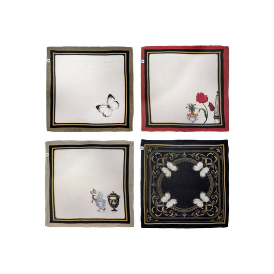 Napkin Sets - Butterflies & Birds Dinner (Set of 4)