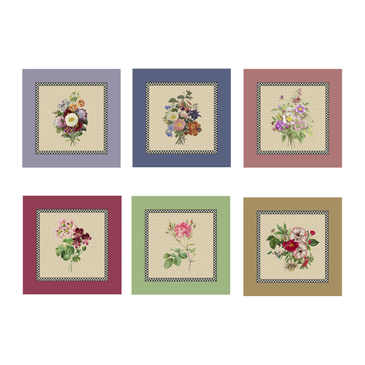 Cushion Covers - Botanical Fringe (Set of 6)