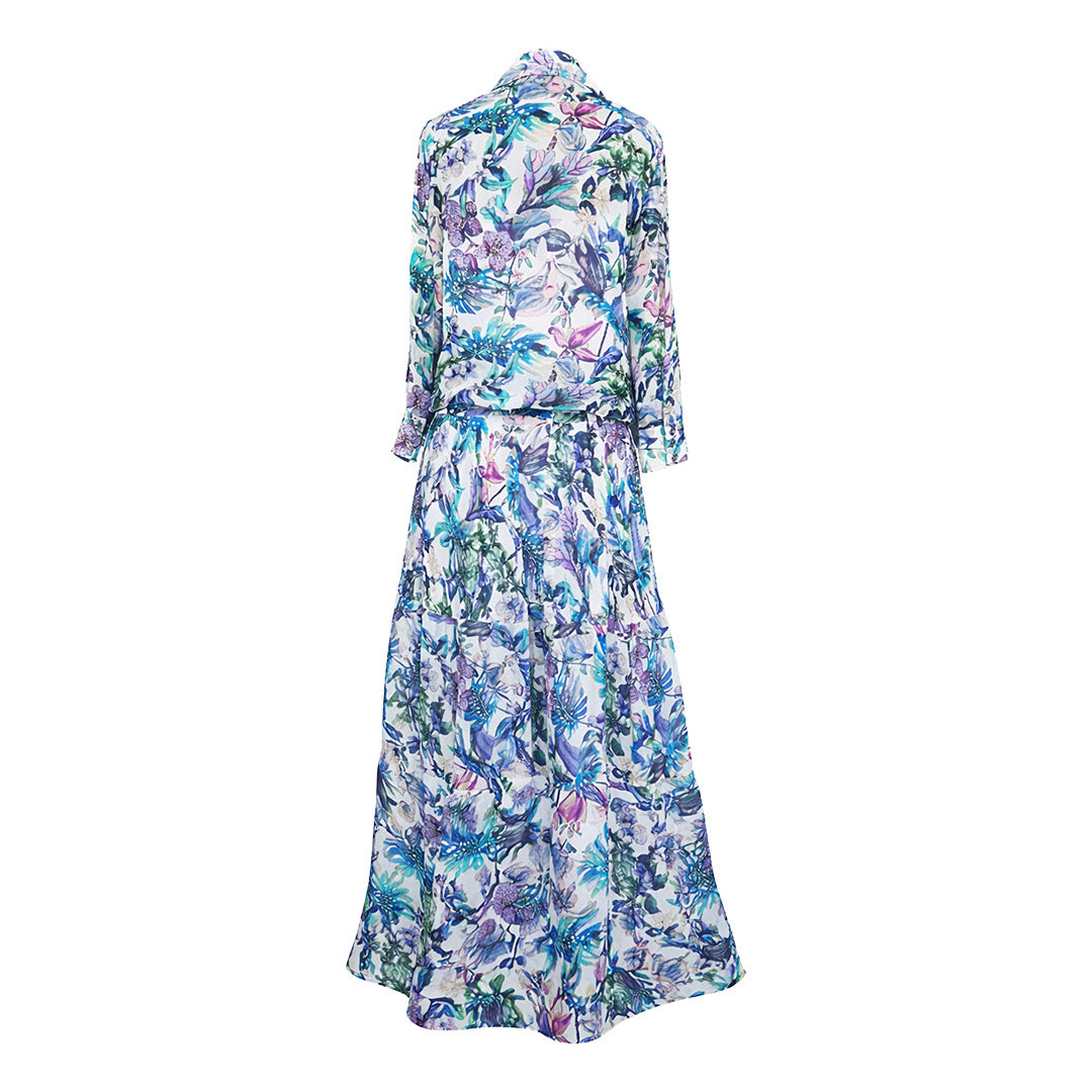 Floral  - Ivory Botanical Print Co-ord Set