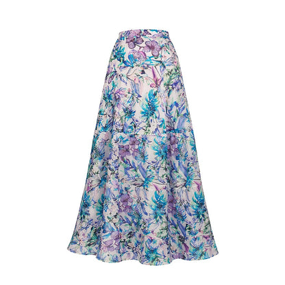 Floral  - Ivory Botanical Print Co-ord Set