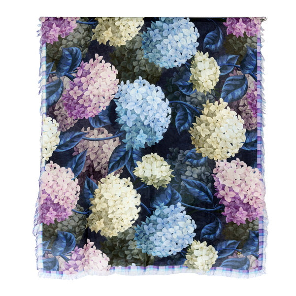 Twill Pashmina - Hydrangea Blue
