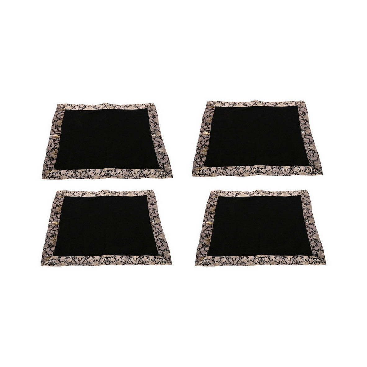 Napkin Sets - Signature Black Beauty Dinner (Set of 4)